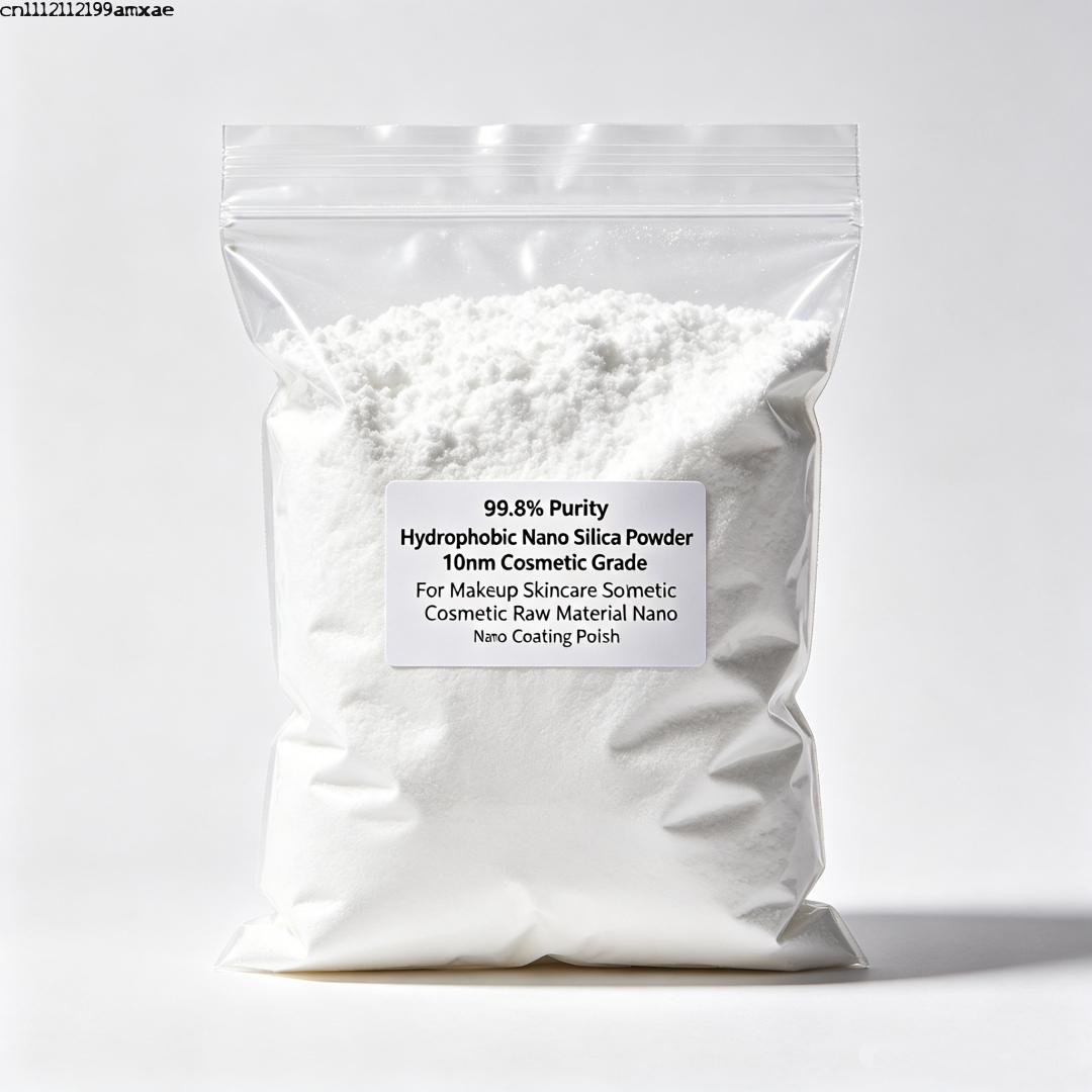 Luxury Skincare & Spa - 99.8% 超親油性ナノシリカパウダー化粧品グレードのエッセンシャルオイルゲル増粘剤高級メイクアップスキンケア原料用