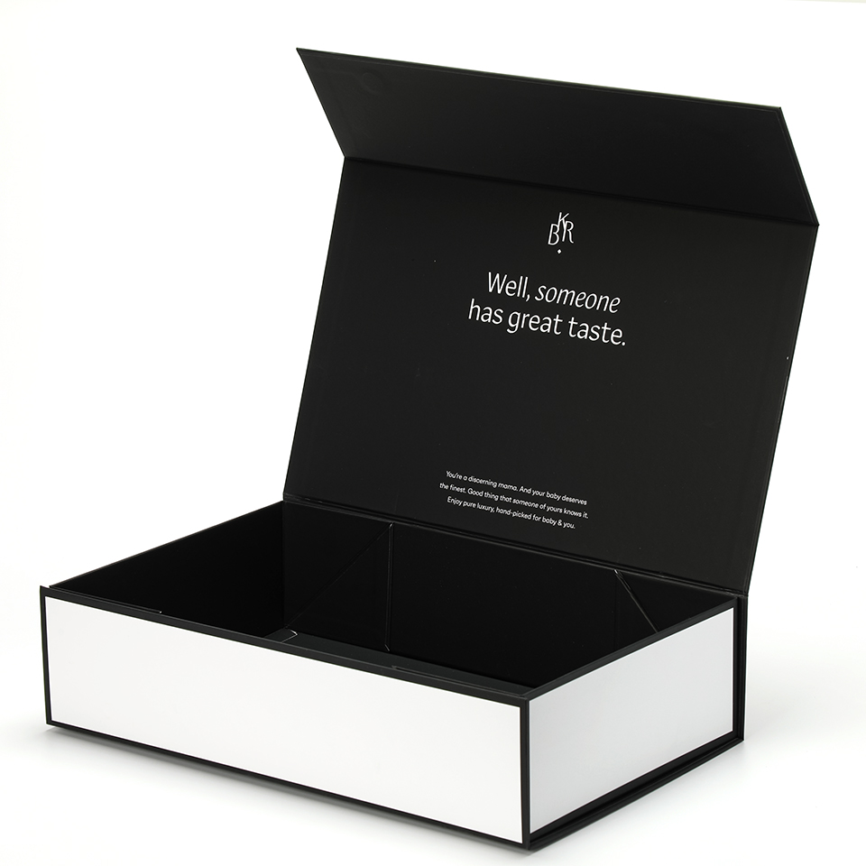 Luxury Skincare Gifts - カスタム印刷ホログラムロゴ入り高級硬質紙製マグネット開閉式ギフトボックス（化粧品スキンケア包装用）