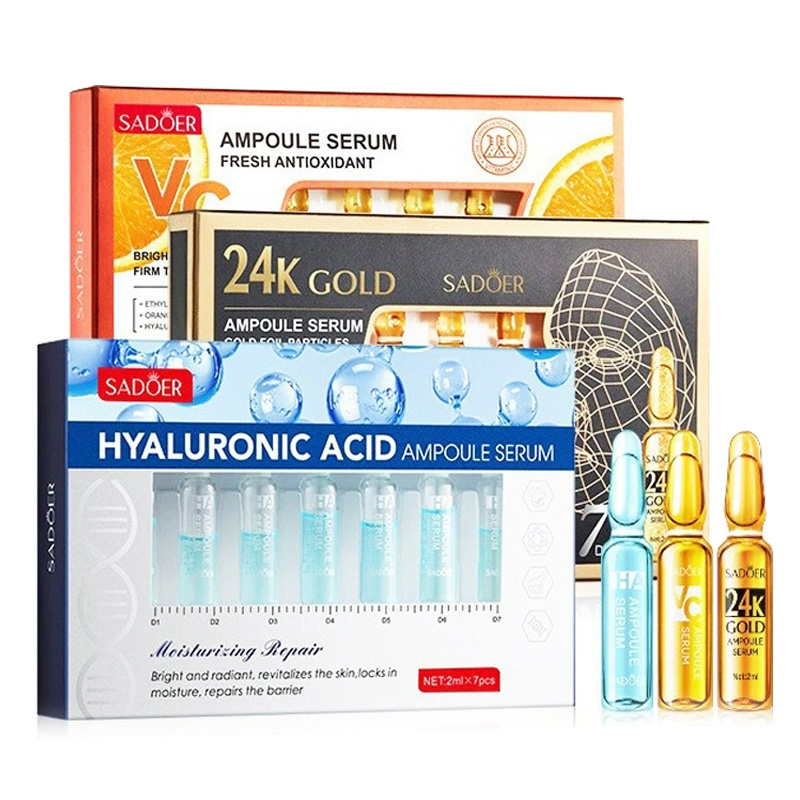 Exosome Serum Ampoule - 7 ピース/キット SADOER アンプルビタミン C 24