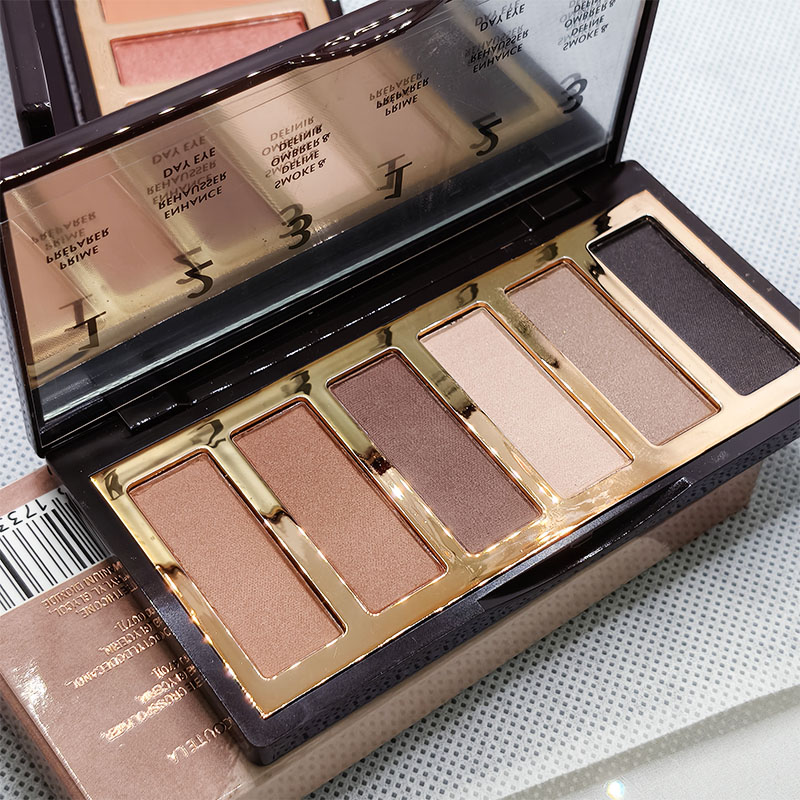 Luxury Skincare And Makeup Brands - 高級シャーロットティルブリーブランドメイクアップ 6 色アイシャドウディスク 8.2 グラムマットパール仕上げネイキッドカラーシリーズ美容アイ化粧品