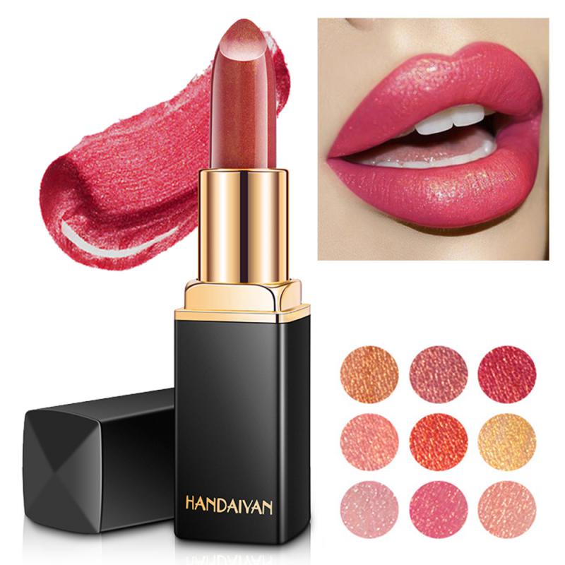 Luxury Skincare And Makeup Brands - ブランドプロフェッショナル唇メイク防水シマー長期的な顔料ヌードピンクマーメイドシマー口紅高級メイクアップ化粧品