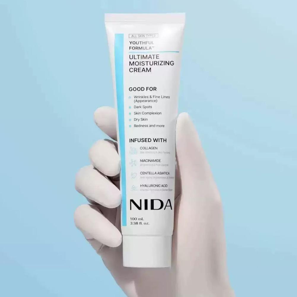 ニダ モイスチャライジング フェイスクリーム コラーゲン ヒ - Luxury Skincare Korea のレビューと価格