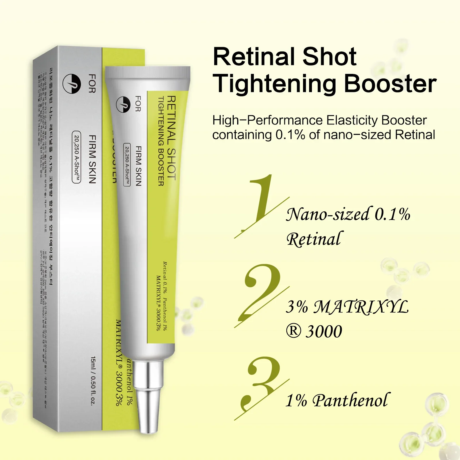 レチノール ビタミンC ハイドレーティングショット 引き締め - Exosome Serum Ampoule のレビューと価格