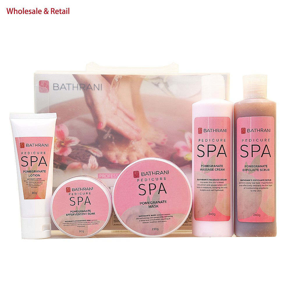 スパペディキュアキット 5ステップフットスキンケアシステム  - Luxury Skincare & Spa のレビューと価格