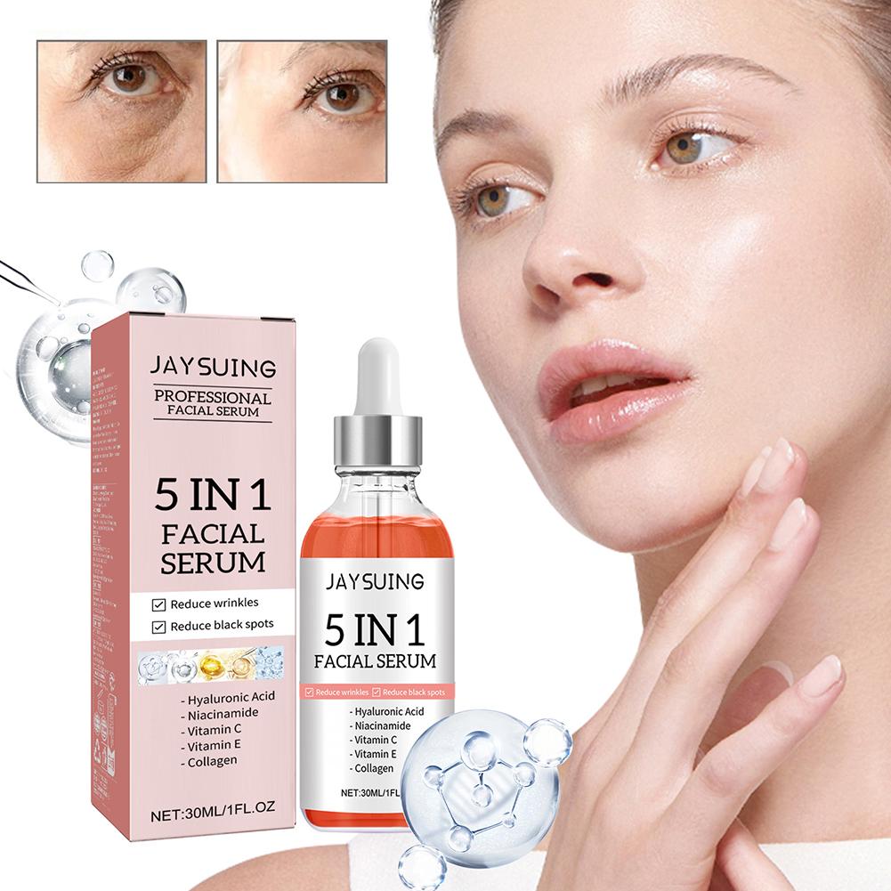 5 in 1 ビタミンC＆ヒアルロン酸フェイスセラム、引き締 - Exosome Serum Ampoule のレビューと価格