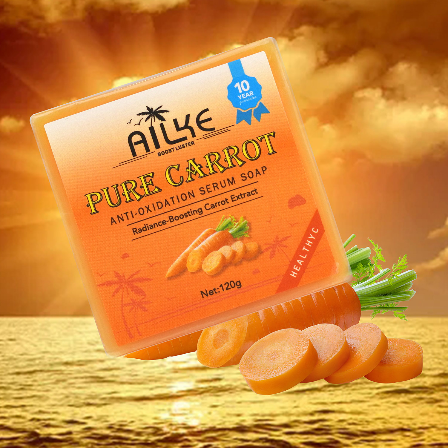 AILKE ピュアキャロット抗酸化血清石鹸、美白、汚れをきれ - Exosome Serum Ampoule のレビューと価格